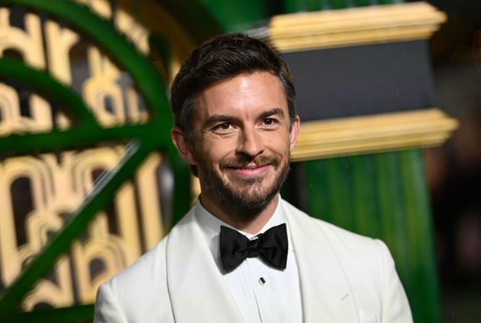 Jonathan Bailey attends the "Wicked: Part One" European Premiere at The Royal Festival Hall on November 18, 2024 in London, England.