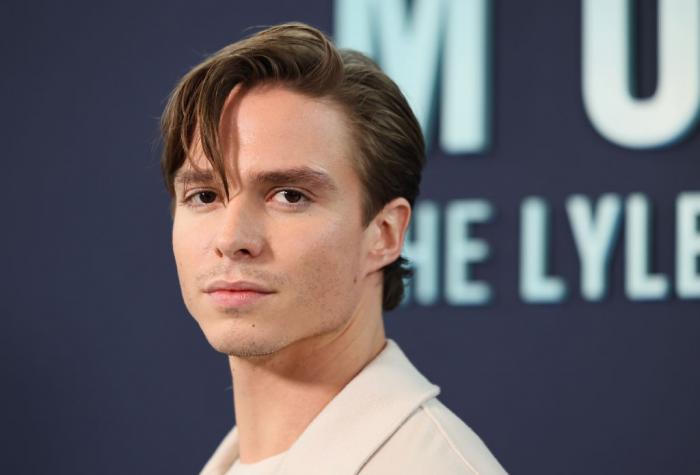 Nicholas Alexander Chavez attends Netflix's FYSEE Showcase photocall for "Monsters: The Lyle And Erik Menendez Story" at TUDUM Theater on November 02, 2024 in Hollywood, California.
