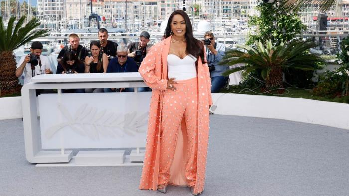 Angela Bassett poses for photographers during the photo call for the film 'Mission: Impossible — The Final Reckoning' at the 78th international film festival, Cannes, southern France, Wednesday, May 14, 2025