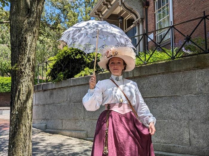 The Parasols and Pocket Watches Tour shares stories that bring the city's rich history to life