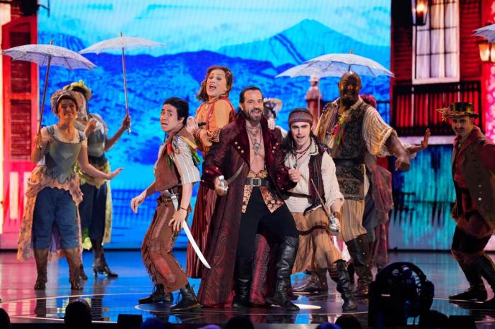 The company of "Pirates! The Penzance Musical" performs during the 78th Tony Awards on Sunday, June 8, 2025, at Radio City Music Hall in New York