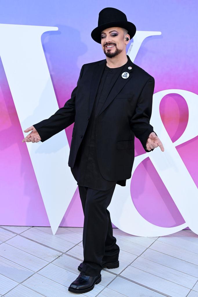 Boy George attends the V&A Summer Party 2024 Celebrating "NAOMI: In Fashion" at The V&A on June 19, 2024 in London, England.