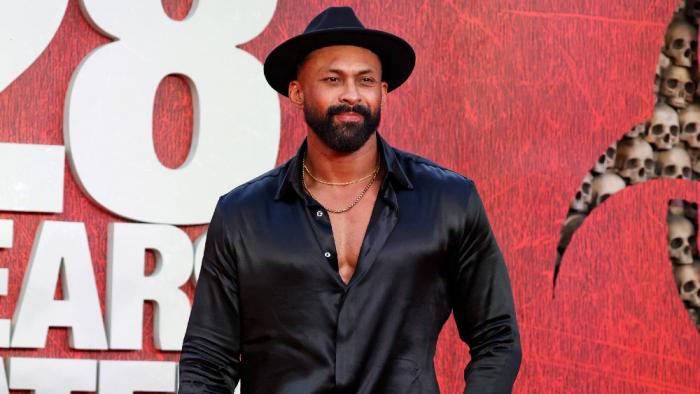 Chi Lewis-Parry attends the "28 Years Later" World Premiere at the Odeon Luxe Leicester Square on June 18, 2025 in London, England. (Photo by John Phillips/Getty Images)