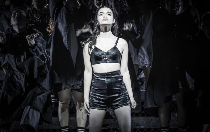 Rachel Zegler in "Evita"