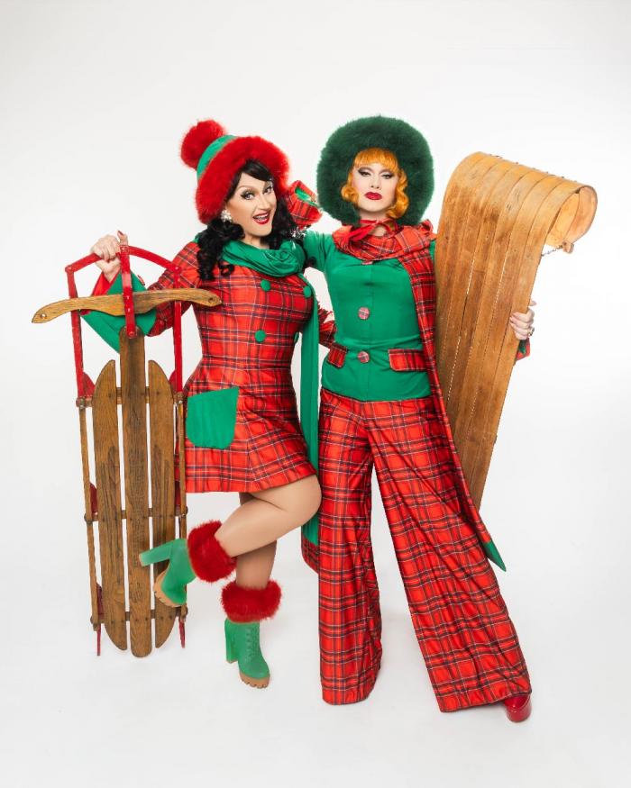 Ben De La Creme and Jinkx Monsoon