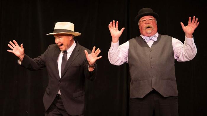 Cal Lord and Marc Bernier in Granite Theatre's production of "Kiss Me, Kate"
