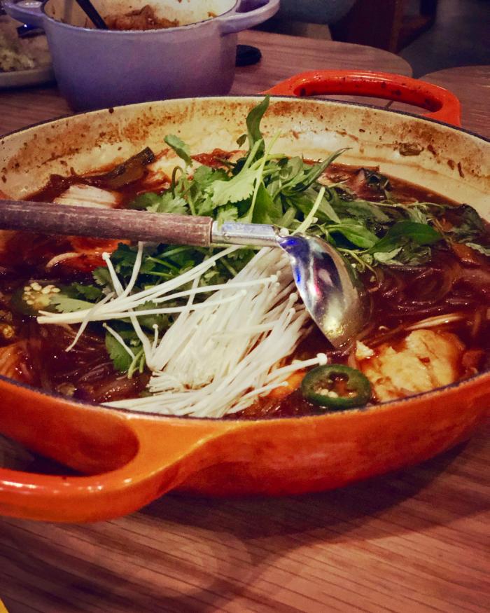 Tamarind black cod stew at Best Friend.
