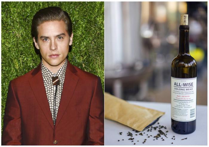 Dylan Sprouse and his All-Wise Ooolong Mead.