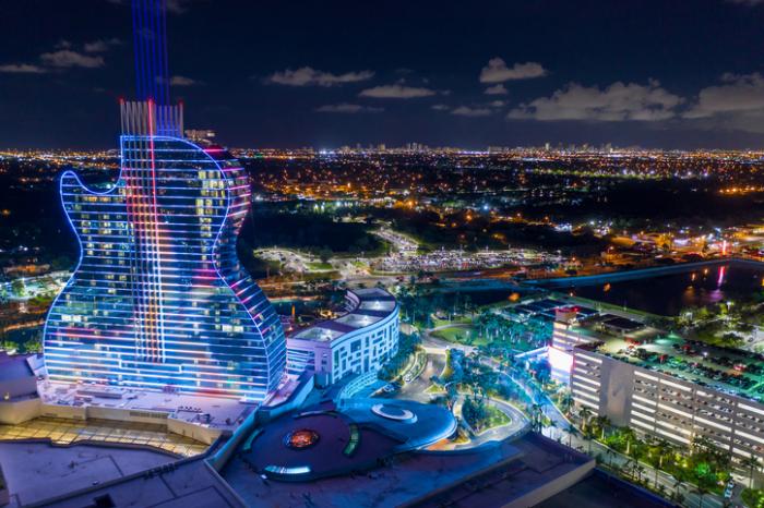 Guitar Hotel at Seminole Hard Rock Hotel & Casino.