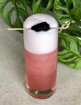 Spiced Blackberry Fizz