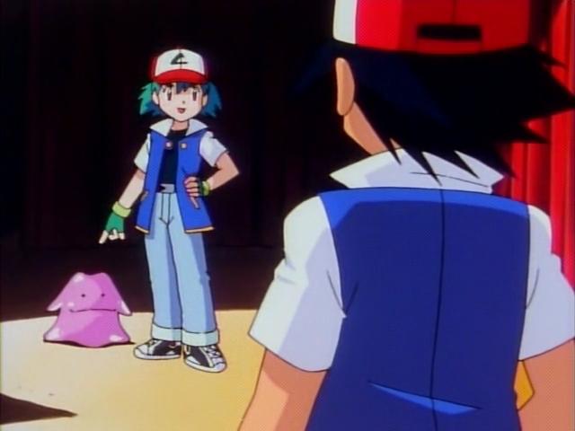 Ditto appears in the "Pokémon" anime series.