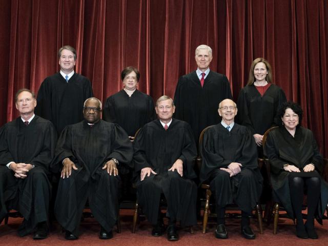 The Supreme Court justices