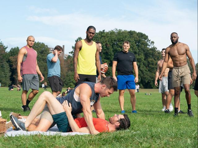 A scene from "Bros"
