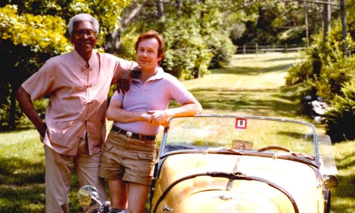 Civil rights leader Bayard Rustin, left, and Walter Naegle, right, became partners in the 1970s and were together until Rustin's death. Decades before gay marriage was an option, Rustin adopted Naegle to lend legal protection to their relationship.