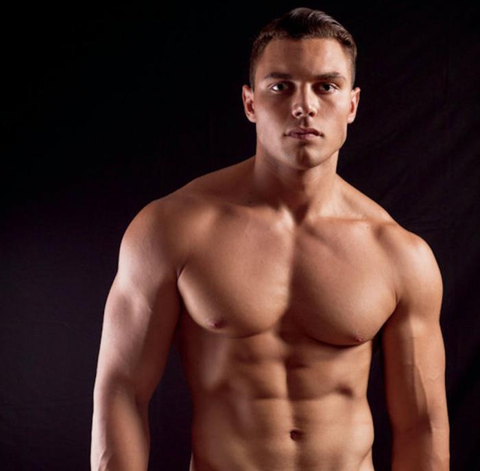 Richard Lam during his modeling career