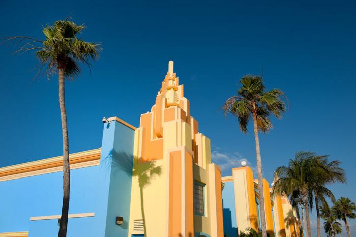 An example of Miami's Art Deco architecture