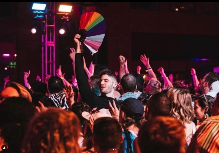 Inside Queer/Bar at 2022 Pride