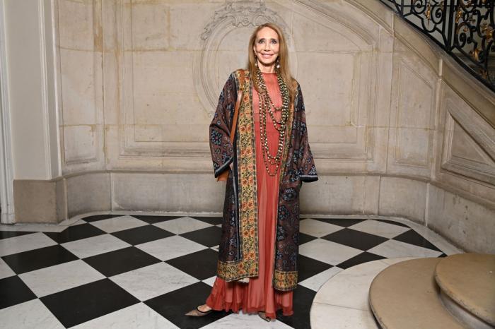 Marisa Berenson attends the Christian Dior Haute Couture Fall Winter 2022 2023 show as part of Paris Fashion Week on July 04, 2022 in Paris, France. (Photo by Pascal Le Segretain/Getty Images For Christian Dior)