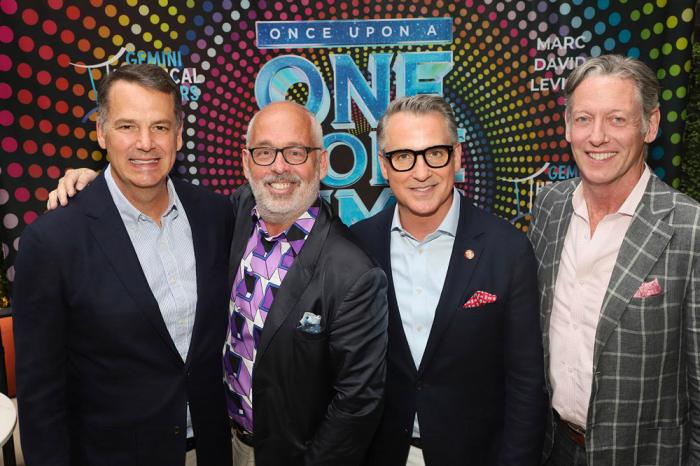 Eric Baker, "Once Upon A One More Time" producer Marc Levine, Dr. William Kapfer, and Philip Laffey