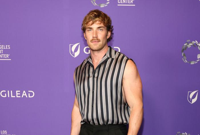 Zane Phillips poses as the Los Angeles LGBT Center hosts The Center Gala at Fairmont Century Plaza on April 22, 2023 in Los Angeles, California. (Photo by Tommaso Boddi/Getty Images for Los Angeles LGBT Center)
