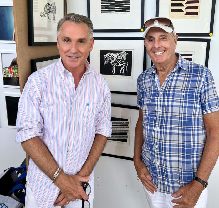 Dr. William Capfer and Ron Chereskin