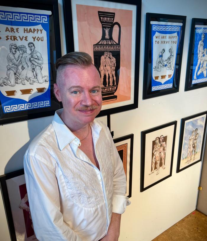 Court Watson and his art