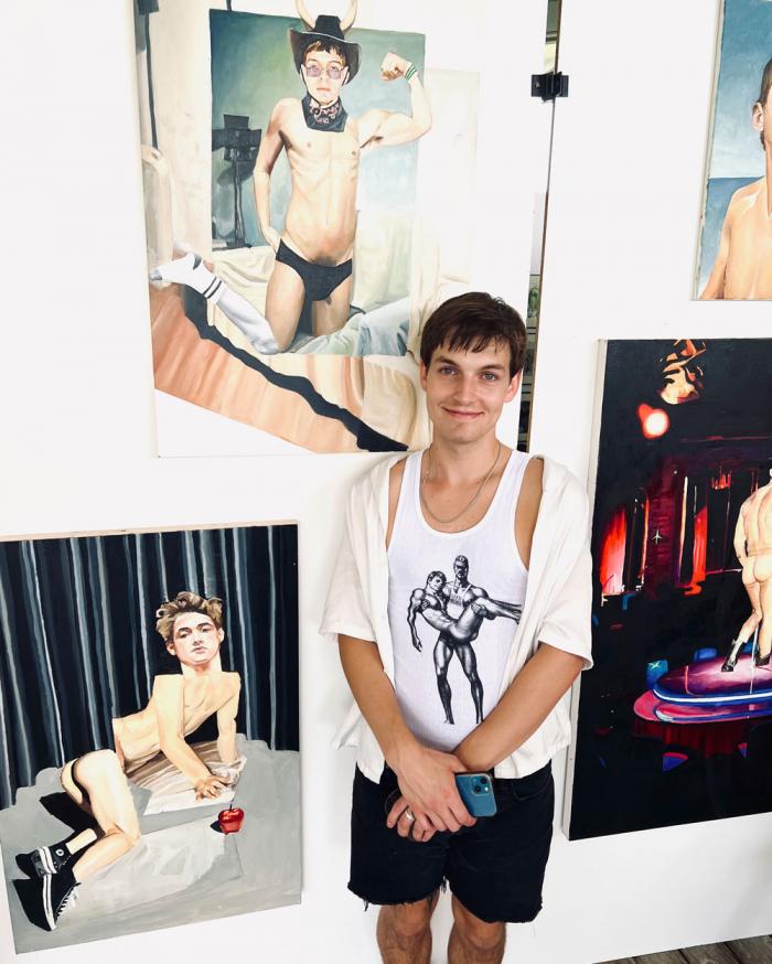 Cole Puetz and his art