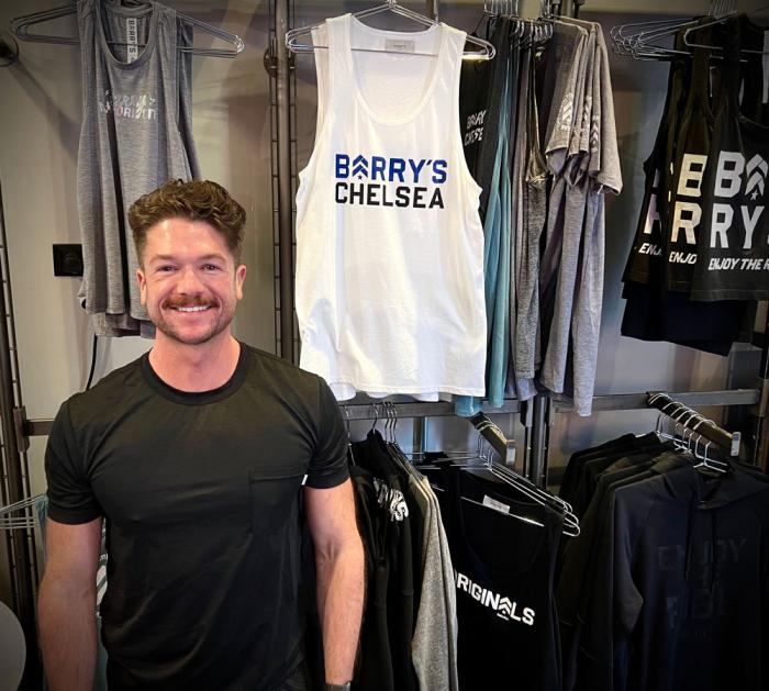 Barry's Manager Colton Manley