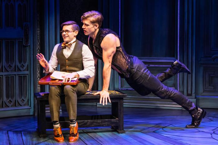 Andrew Keenan-Bolger and James Daly in "Dracula, A Comedy Of Terrors." Photo by Matthew Murphy