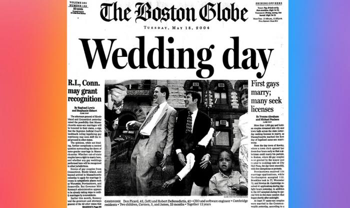 The headline of the Boston Globe, May 16, 2004