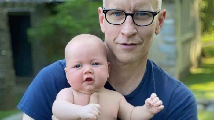 Anderson Cooper and son Wyatt