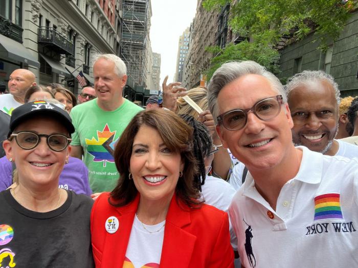 Judith Kasen-Windsor, Governor Kathy Hochul and William Kapfer