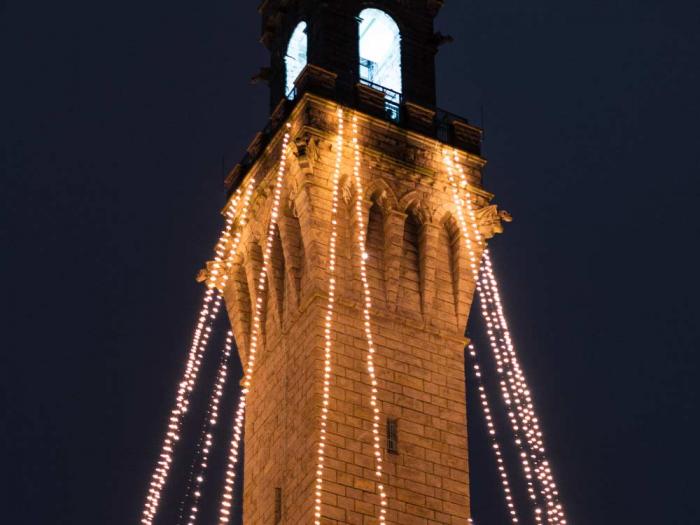 The Lighting of the Pilgrim Monument