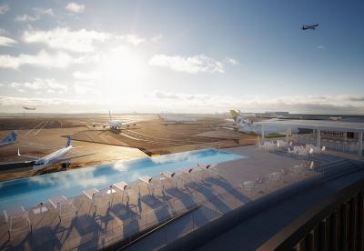 The Pool Bar & Observation Deck.