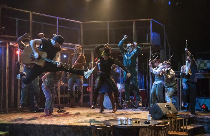A scene from "Verböten," the musical that runs through March 8 at the Chopin Theatre