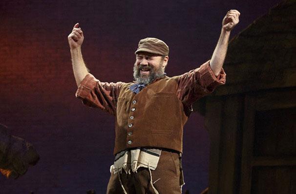 Yehezkel Lazarov in the national company of "Fiddler on the Roof," in Providence through February 16