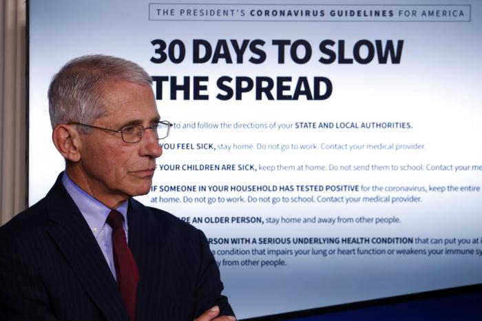 Dr. Anthony Fauci, director of the National Institute of Allergy and Infectious Diseases.