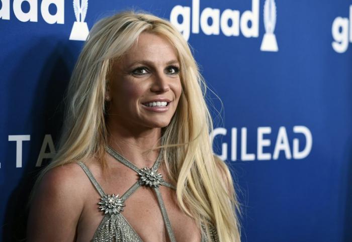 Britney Spears at the 29th annual GLAAD Media Awards in Beverly Hills, Calif.