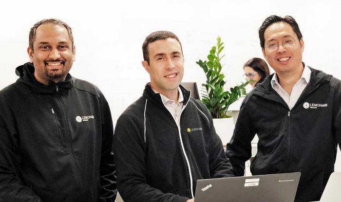 (l to r) Vijay Bhat, MD (Physician), Matt Walvick, DO (Physician), and Davis Liu, MD (Chief Clinical Officer).