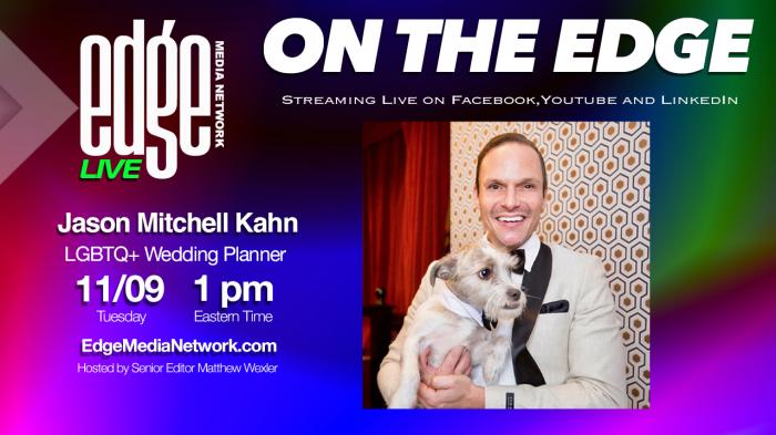 Don't Miss: Live Interview with LGBTQ Wedding Planner Jason Mitchell Kahn
