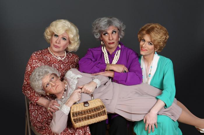 Hell In a Handbag Productions' "The Lost Episodes" cast (L-R) Grant Drager, Ed Jones, David Cerda and Ryan Oates.