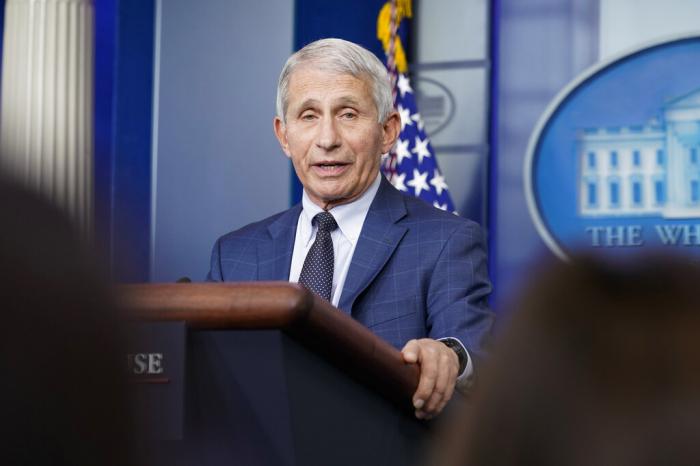  Dr. Anthony Fauci, director of the National Institute of Allergy and Infectious Diseases