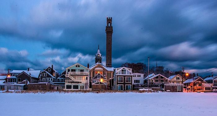 Winter in Provincetown.
