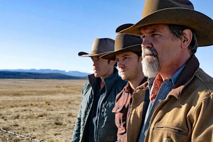Josh Brolin, Lewis Pullman, and Tom Pelphrey in 'Outer Range'