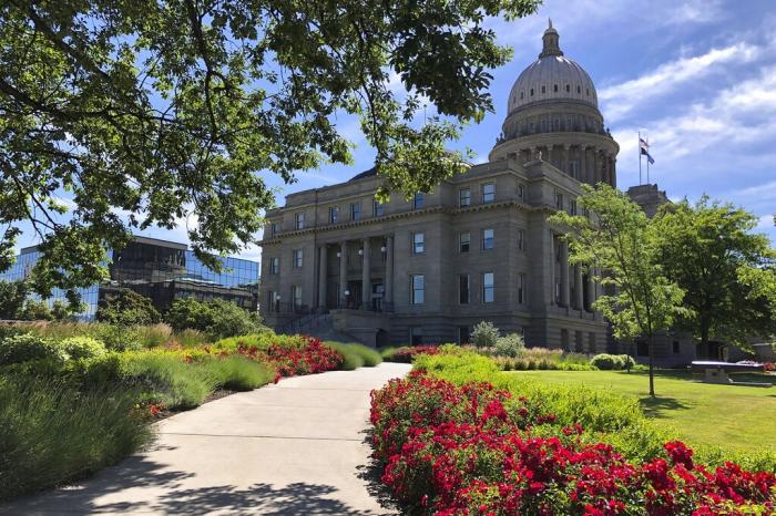 The Idaho State Capitol in Boise, Idaho.