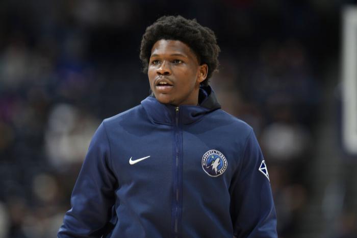Minnesota Timberwolves forward Anthony Edwards