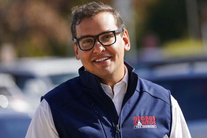 Republican candidate for New York's 3rd Congressional District George Santos