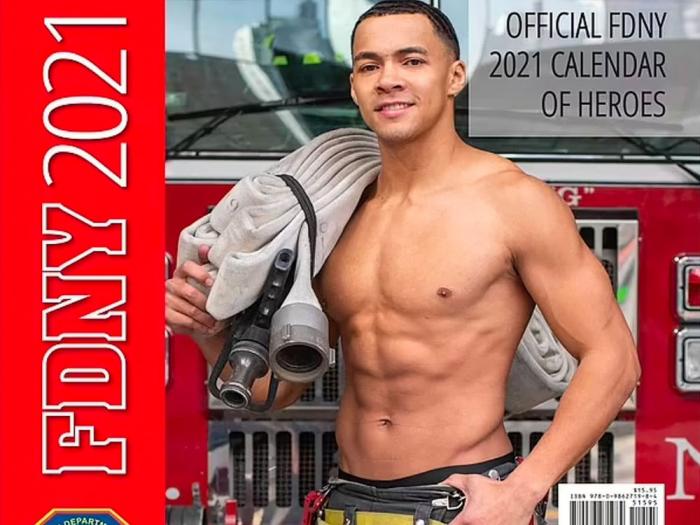 The cover to the 2021 NYFD Calendar of Heroes