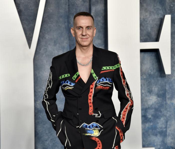 Jeremy Scott appears at the Vanity Fair Oscar Party on Sunday, March 12, 2023, at the Wallis Annenberg Center for the Performing Arts in Beverly Hills, Calif. 