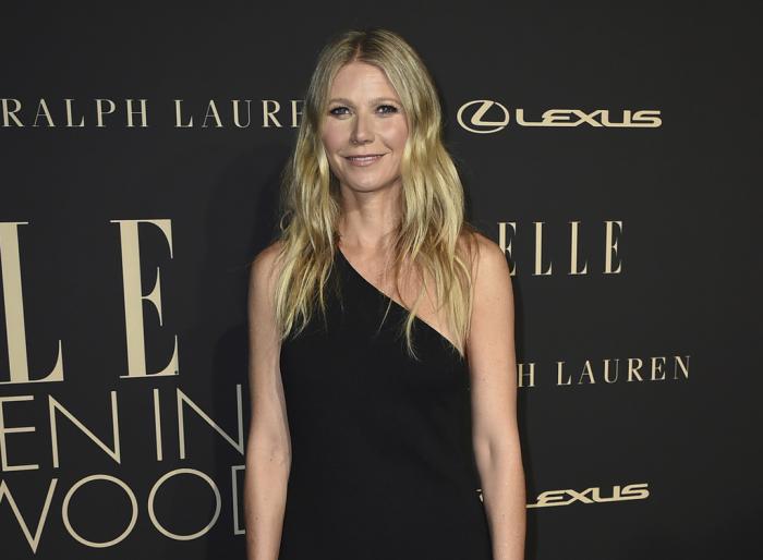 Gwyneth Paltrow arrives at the 26th annual ELLE Women in Hollywood Celebration at the Four Seasons Hotel on Monday, Oct. 14, 2019, in Los Angeles.